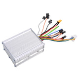Electric scooter controller with display for 36V 48V 52V 60V brushless motor includes aluminum alloy housing with grooves design