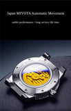 Montre Homme CARNIVAL Mechanical Business Watch for Men Brand Luxury Automatic Wrist Watch 50M Waterproof 2024 Man Reloj Hombre