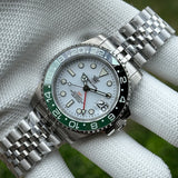 STEELDIVE New Watch SD1993 White Dial Ceramic Bezel 41MM Case Sapphire Glass Luminous 300M NH34 Mechanical Men Dive Watches