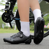 Unisex MTB Mountain Road Bike lock Shoes Breathable Non-slip Wear-resistant Pedal Bicycle Outdoor Competitive Bicycle Equipment