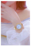 Women Wrist Watches For Ladies Dress Gold Watch Crystal Diamond Women Watches Stainless Steel Silver Clock Montre Femme