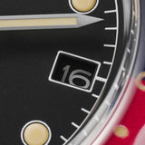 Watchdives WD6542 Mechanical Watch NH34 Automatic Movement Bubble Domed Sapphire Crystal Luxury Watch 100m Waterproof Mens Watch