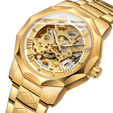 New Automatic Watch for Men Casual chronograph Leather Strap quartz watches Man Mechanical Wristwatch montre reloj часы му