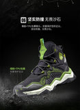 RAX Men Hiking Shoes Mid-top Waterproof Outdoor Sneaker Men Leather Trekking Boots Trail Camping Climbing Hunting Sneakers Women