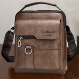 Vintage Office Messenger - Structured Unisex Briefcase (Crossbody/Shoulder Carry for Professionals)