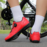 Unisex MTB Mountain Road Bike lock Shoes Breathable Non-slip Wear-resistant Pedal Bicycle Outdoor Competitive Bicycle Equipment