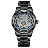 New Automatic Watch for Men Casual chronograph Leather Strap quartz watches Man Mechanical Wristwatch montre reloj часы му