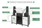 Models 300 Cable Shredder Machine Scrap Metal Shredders Cardboard Industrial Mini Metal Shredder
