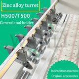 H500 Electric Creasing Machine 220V Paper Cutting Machine Folding Line A3 Folding Automatic Creasing Machine