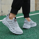 Men Shoes Comfortable Unisex Sneakers Breathable Couple Running Shoes Women Tennis Sports Shoe Size 37-47 Yellow Walking Sneaker