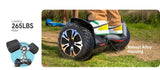 Warrior 8.5 Inch350W*2 off-Road Self-balancing scooter- with Music Speaker And LED Lights, 10mph.