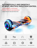 Self-Balancing Electric Hoverboard With LED Lights 6.5-Inch 36V 4400m 10-Inch Tires Lithium Battery For Kids Hover Board