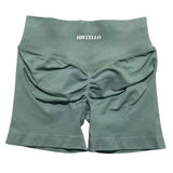 HISTELLO Impact Shorts Df Substitute High Waist Women Yoga Workout Short Seamless Leggings Stretch Fitness Running Gym Shorts