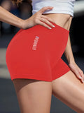 Women High Waist Butt Lift Sports Short Pants High Stretch Qyuick-Drying Breathable Yoga Shorts Athletic Tights