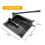 858 Manual Paper Cutter A4 A3 Heavy Duty Thick Layer Paper Cutter Cutting Knife Paper Cutter Thick Small Cutting Knife
