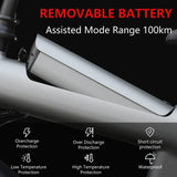 HUANCI Q3 Mountain Electric bicycle 2000W 57KM/H removable battery electric bike 48V 20AH Ebike 20Inch fat tire Off-Road e bike