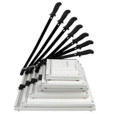 Heavy-Duty Manual A4 Guillotine Paper Cutter Machine 400-Sheet Cutting Capacity 858 Photo Graph Paper Trimmer
