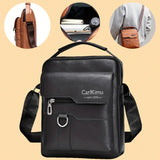 Vintage Office Messenger - Structured Unisex Briefcase (Crossbody/Shoulder Carry for Professionals)