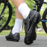 Unisex MTB Mountain Road Bike lock Shoes Breathable Non-slip Wear-resistant Pedal Bicycle Outdoor Competitive Bicycle Equipment