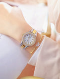 Women Wrist Watches For Ladies Dress Gold Watch Crystal Diamond Women Watches Stainless Steel Silver Clock Montre Femme