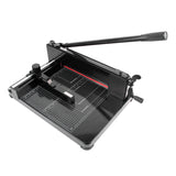 Heavy-Duty Manual A4 Guillotine Paper Cutter Machine 400-Sheet Cutting Capacity 858 Photo Graph Paper Trimmer