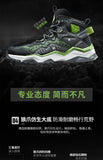 RAX Men Hiking Shoes Mid-top Waterproof Outdoor Sneaker Men Leather Trekking Boots Trail Camping Climbing Hunting Sneakers Women