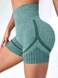 Yoga Shorts Cross-border Honey Buttocks Buttocks Sports High Waist Abdomen Stretch Tight-fitting Anti-glare Quick-drying Fitness