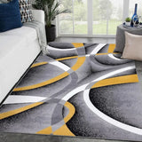VIKAMA printed pattern line-feel living room coffee table carpet bedroom bedside non-slip stylish mat home decoration
