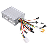 Electric scooter controller with display for 36V 48V 52V 60V brushless motor includes aluminum alloy housing with grooves design