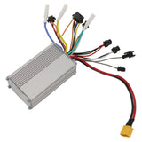 Electric scooter controller with display for 36V 48V 52V 60V brushless motor includes aluminum alloy housing with grooves design