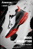 Kawasaki Brand New Badminton Shoes Mens Tennis Anti-twish Design Breathable Sport Shoes Male Sneakers A3307