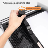 Manual Paper Cutter A4/A3 Paper Trimmer Sheets Die Cutters 858-A3 858-A4 Heavy Duty Guillotine Thick Layer Paper Cutter
