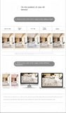VIKAMA printed pattern line-feel living room coffee table carpet bedroom bedside non-slip stylish mat home decoration