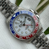 STEELDIVE SD1993 White Dial 60 Clicks Ceramic Bezel 41MM Case Sapphire Glass BGW9 Luminous 300M NH34 Mechanical Men Dive Watches