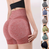 High Waist Women Yoga Shorts Workout Fitness Lift Butt Gym Running Sportswear Short Pants Ladies Active Wear