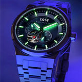 Relogio Masculino CARNIVAL Brand Military Watches Men Luxury Waterproof Fashion Luminous Automatic Mechanical Wrist Watch Clock