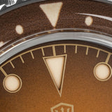 Watchdives WD6542 Mechanical Watch NH34 Automatic Movement Bubble Domed Sapphire Crystal Luxury Watch 100m Waterproof Mens Watch