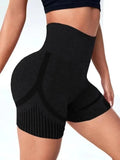 Yoga Shorts Cross-border Honey Buttocks Buttocks Sports High Waist Abdomen Stretch Tight-fitting Anti-glare Quick-drying Fitness