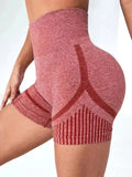 Yoga Shorts Cross-border Honey Buttocks Buttocks Sports High Waist Abdomen Stretch Tight-fitting Anti-glare Quick-drying Fitness