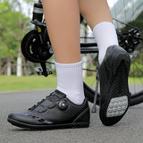 Unisex MTB Mountain Road Bike lock Shoes Breathable Non-slip Wear-resistant Pedal Bicycle Outdoor Competitive Bicycle Equipment