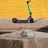 Electric scooter controller with display for 36V 48V 52V 60V brushless motor includes aluminum alloy housing with grooves design