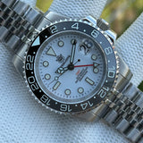 STEELDIVE New Watch SD1993 White Dial Ceramic Bezel 41MM Case Sapphire Glass Luminous 300M NH34 Mechanical Men Dive Watches