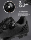 Unisex MTB Mountain Road Bike lock Shoes Breathable Non-slip Wear-resistant Pedal Bicycle Outdoor Competitive Bicycle Equipment