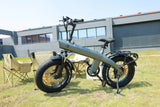 HUANCI Q3 Mountain Electric bicycle 2000W 57KM/H removable battery electric bike 48V 20AH Ebike 20Inch fat tire Off-Road e bike