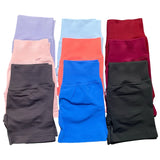 HISTELLO Impact Shorts Df Substitute High Waist Women Yoga Workout Short Seamless Leggings Stretch Fitness Running Gym Shorts