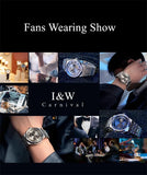Montre Homme CARNIVAL Mechanical Business Watch for Men Brand Luxury Automatic Wrist Watch 50M Waterproof 2024 Man Reloj Hombre
