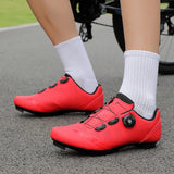 Unisex MTB Mountain Road Bike lock Shoes Breathable Non-slip Wear-resistant Pedal Bicycle Outdoor Competitive Bicycle Equipment