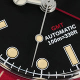 Watchdives WD6542 Mechanical Watch NH34 Automatic Movement Bubble Domed Sapphire Crystal Luxury Watch 100m Waterproof Mens Watch
