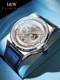 Montre Homme CARNIVAL Mechanical Business Watch for Men Brand Luxury Automatic Wrist Watch 50M Waterproof 2024 Man Reloj Hombre