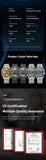 OUPINKE Men Watch Multi functional Hollow Dial Auto Date Stainless steel Automatic Mechanical Men's Watch